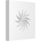 Ekena Millwork Standard Sedgwick Spiral Rosette With Square Edge, 4"W x 4"H x 1/2"P ROSP040X040X050SDG12 - alternate 1